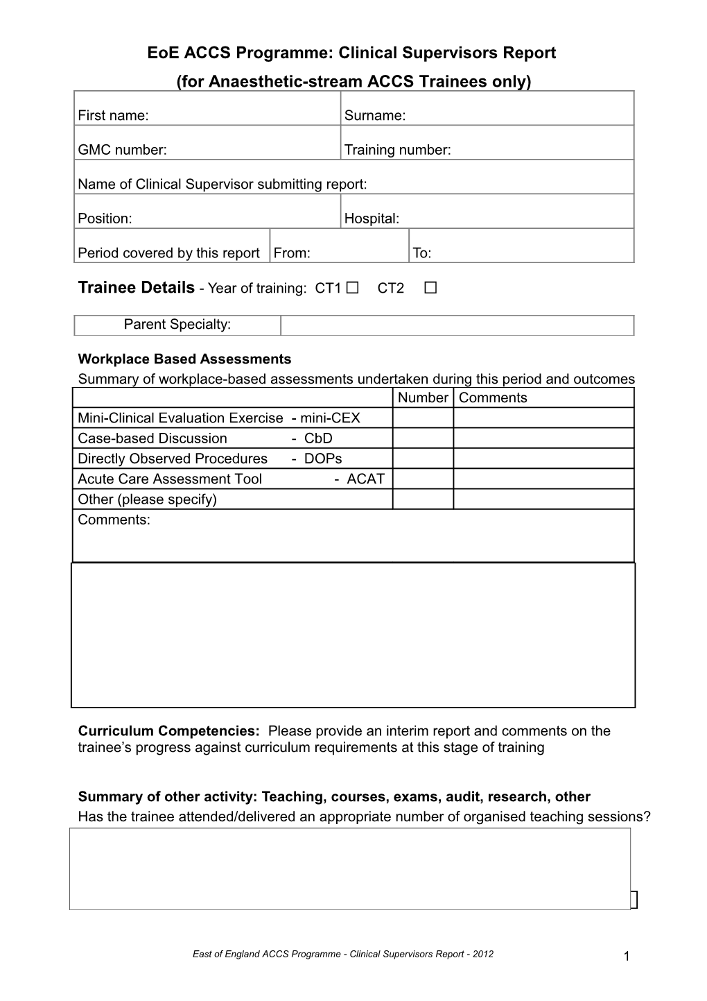 Knowledge Based Assessment