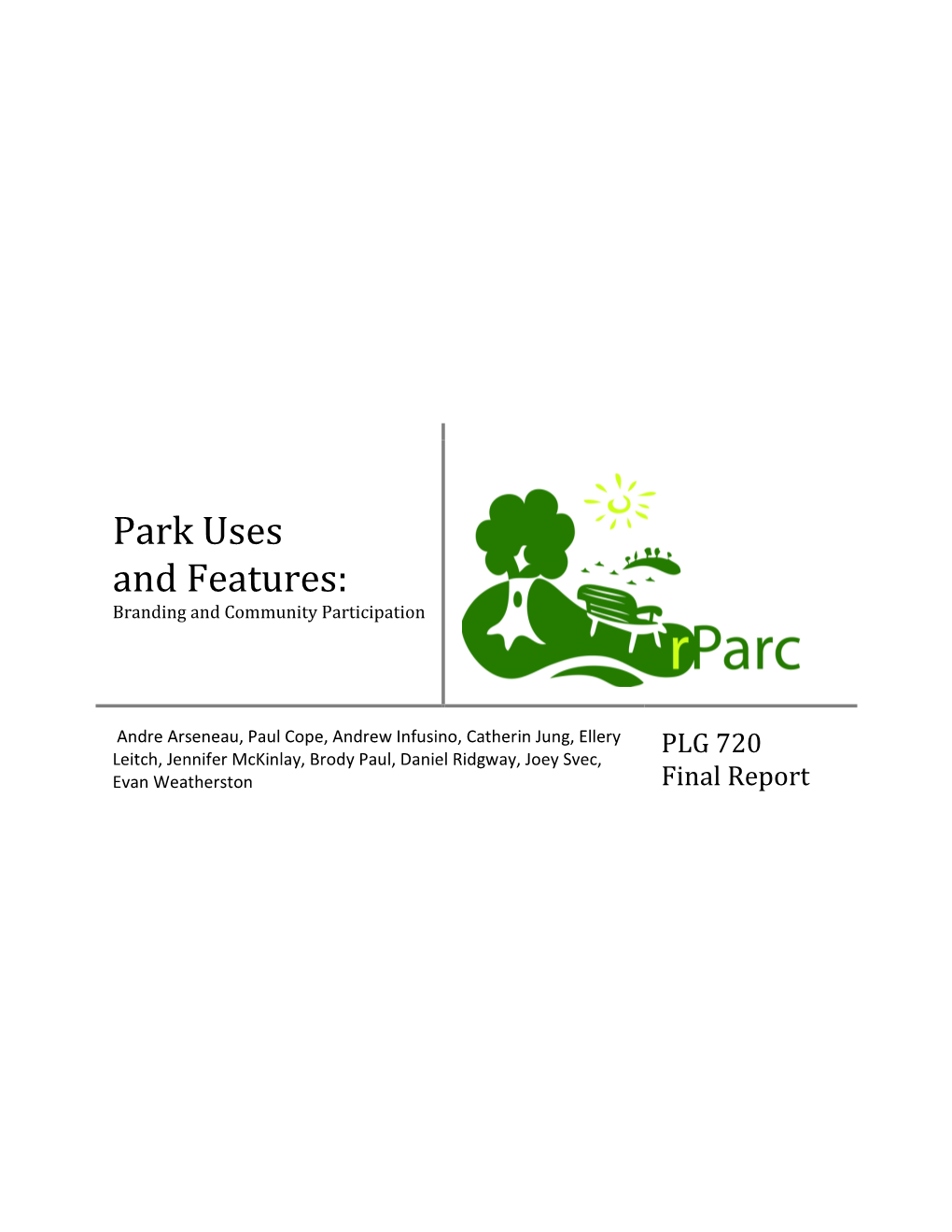 Park Uses and Features