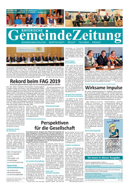 Bayerische Gemeindezeitung 01-022019
