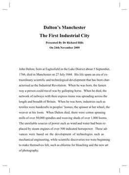 Daltons Manchester
