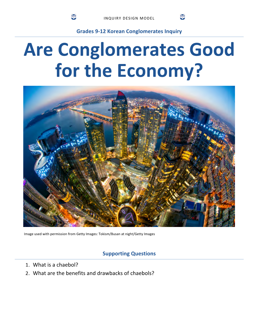 Are Conglomerates Good for the Economy?