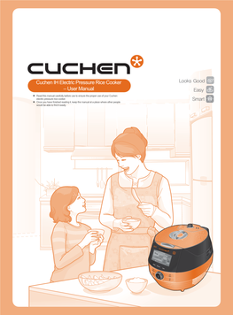 Cuchen IH Electric Pressure Rice Cooker – User Manual