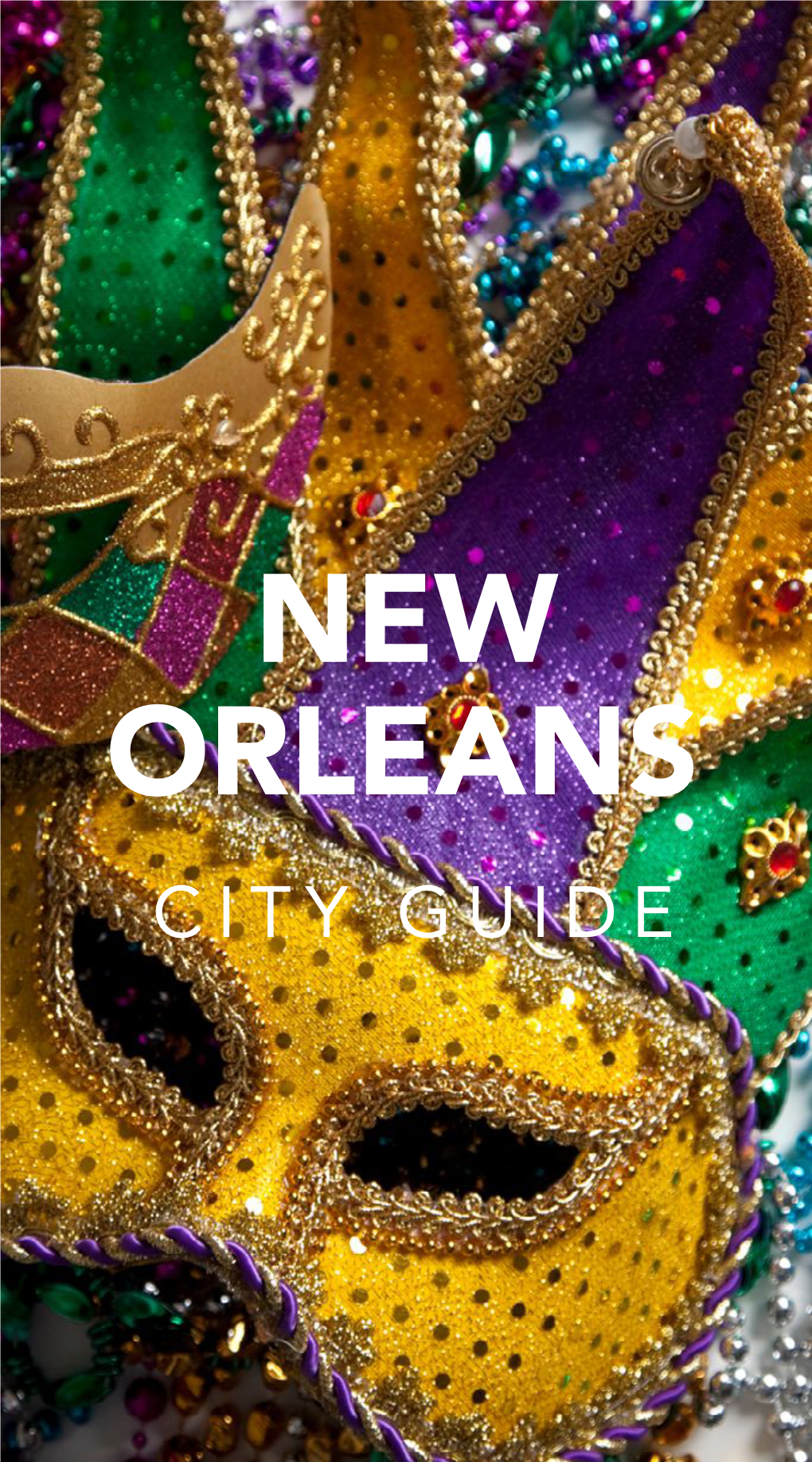 Orleans City Guide Table of Contents