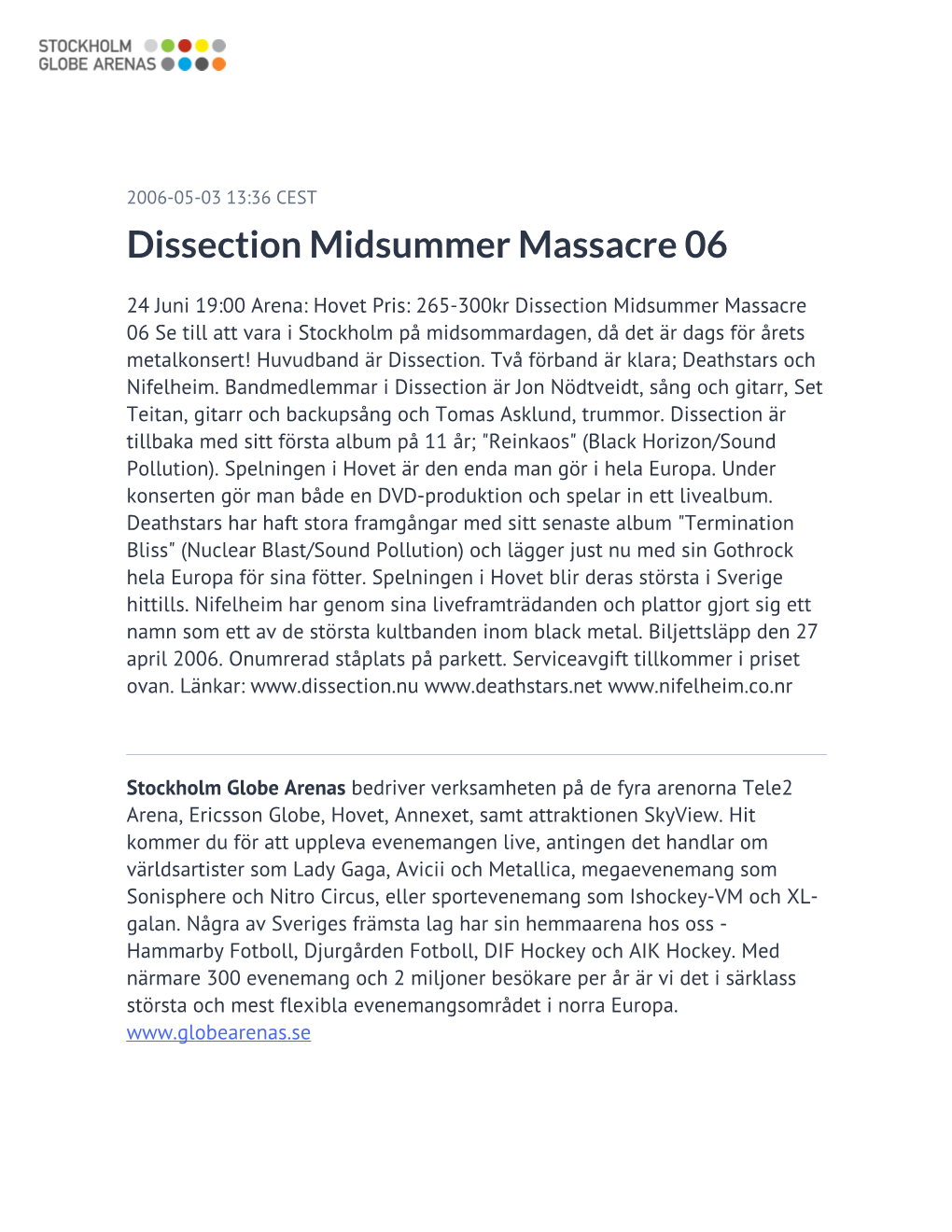 Dissection Midsummer Massacre 06