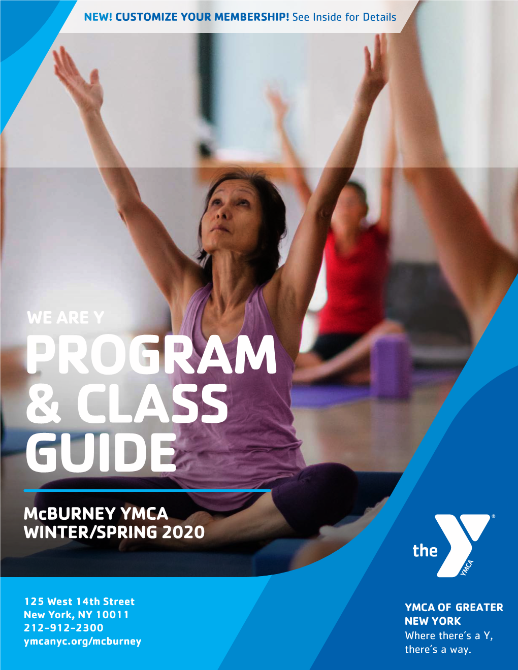 Mcburney YMCA WINTER/SPRING 2020 WE ARE Y