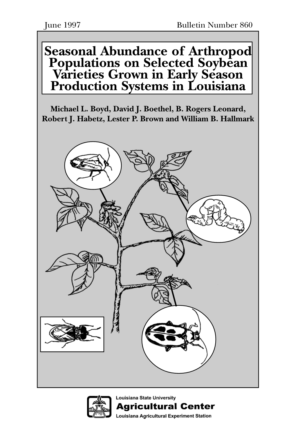 Anthropod Populations on Soybean Varieties