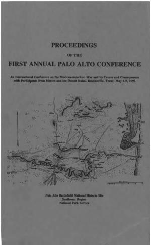 Proceedings First Annual Palo Alto Conference