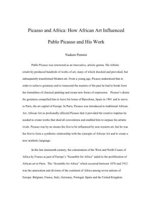 How African Art Influenced Pablo Picasso and His Work