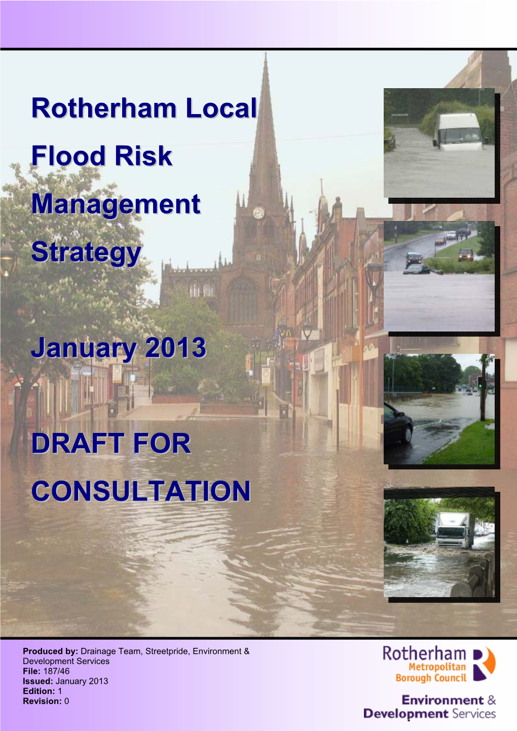 Rotherham Local Flood Risk Management Strategy January