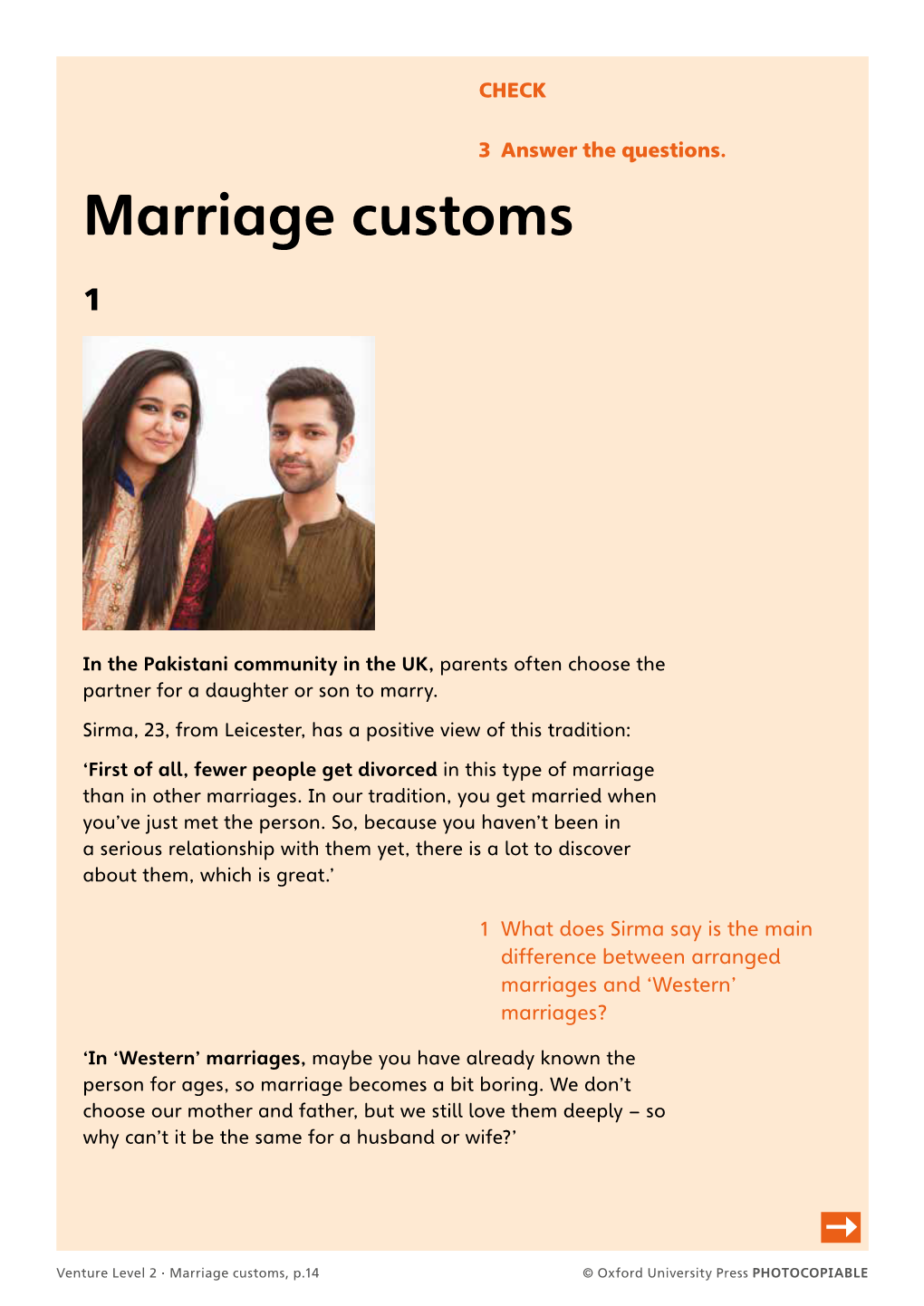 Marriage Customs