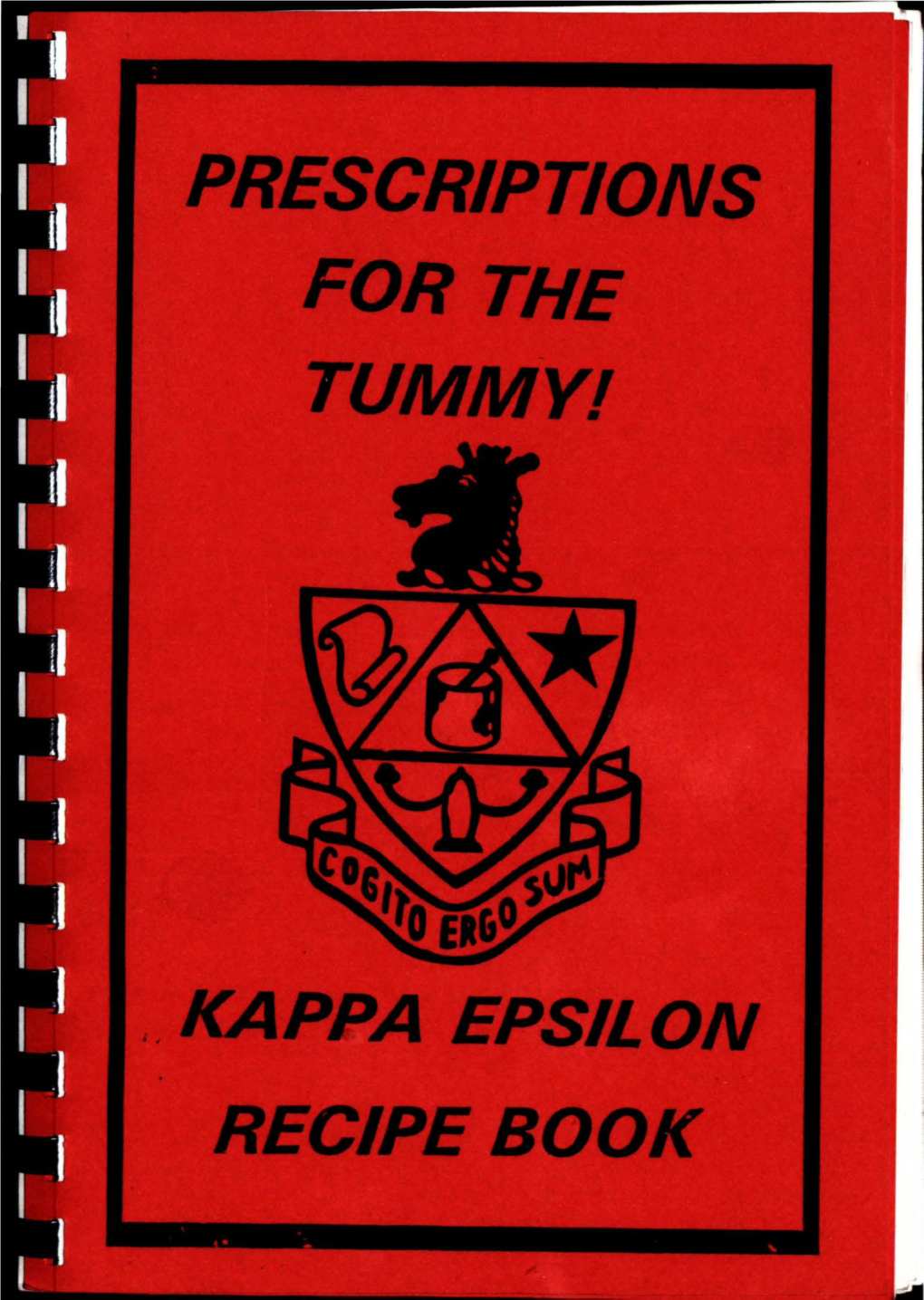 Prescriptions for the Tummy! : Kappa Epsilon Recipe Book