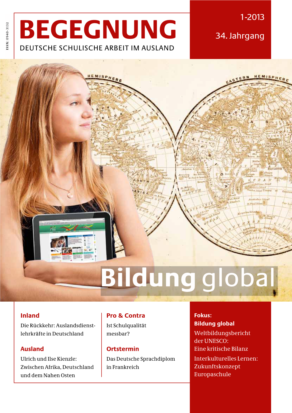 BEGEGNUNG 1/2013: Bildung Global