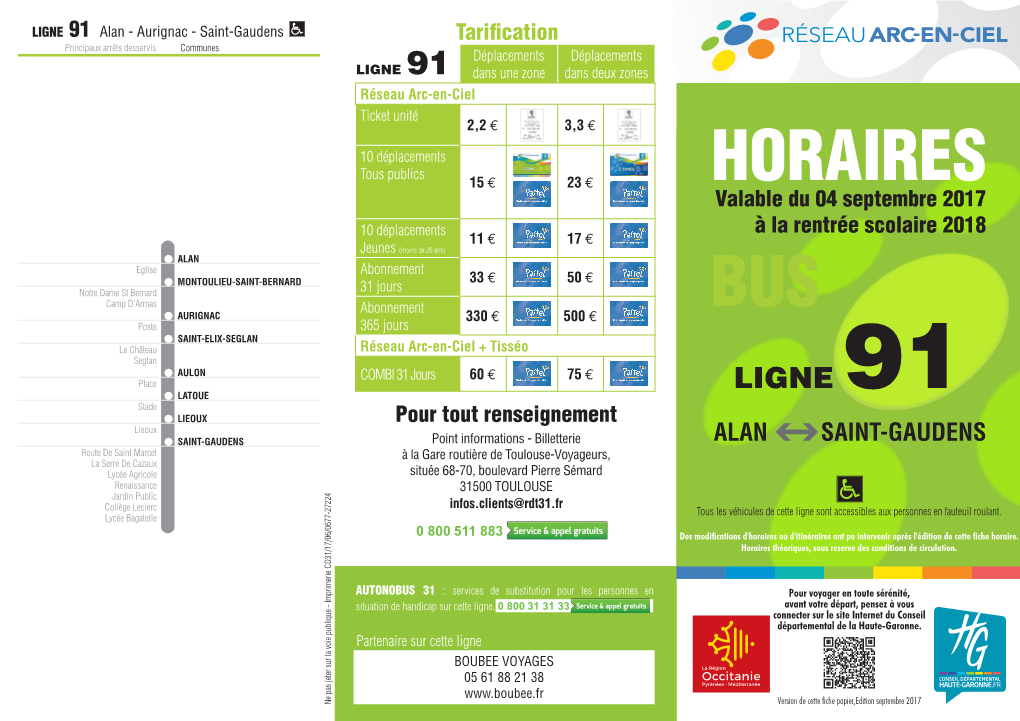 Bus Horaires