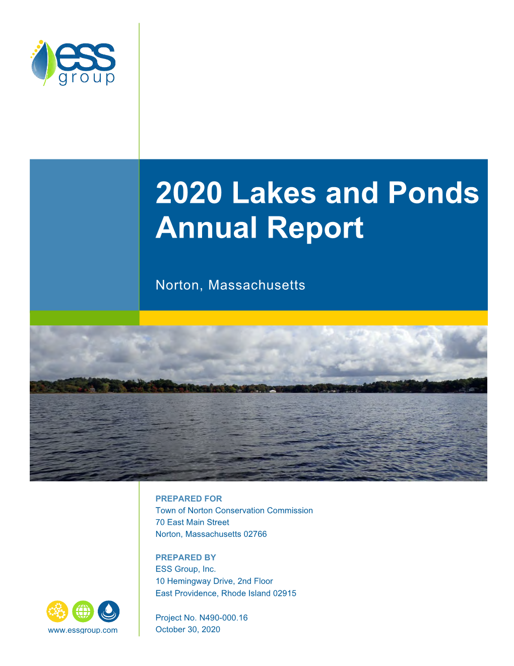 2020 Lakes and Ponds Annual Report