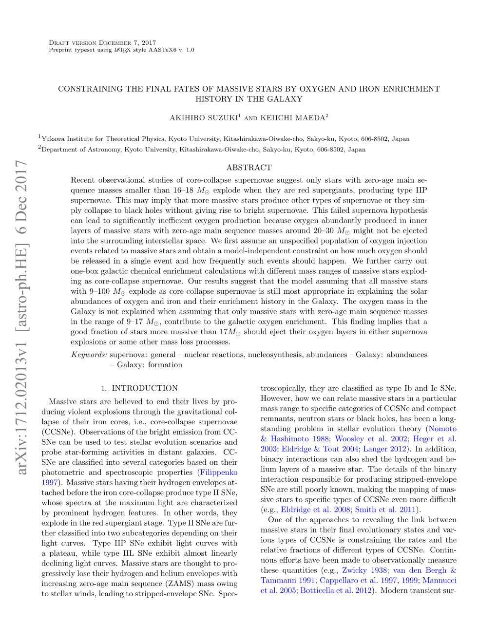 Constraining the Final Fates of Massive Stars by Oxygen and Iron Enrichment History in the Galaxy