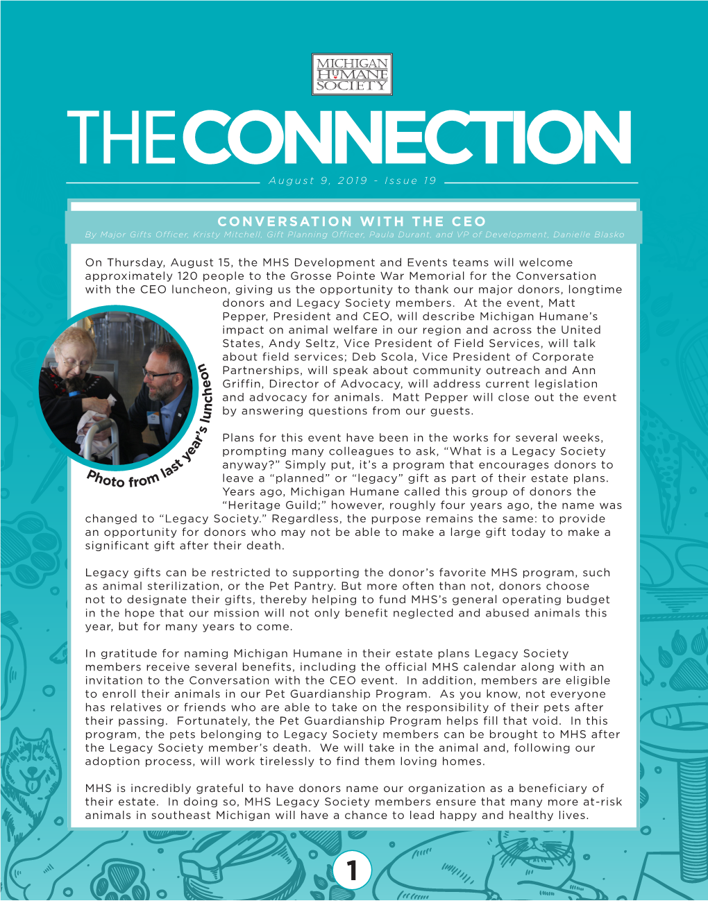 THECONNECTION August 9, 2019 - Issue 19