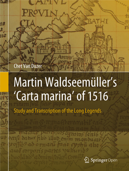 Martin Waldseemüller's 'Carta Marina' of 1516