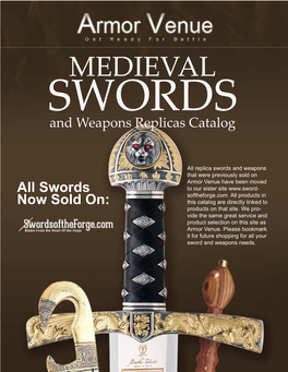 MEDIEVAL SWORDS and Weapons Replicas Catalog