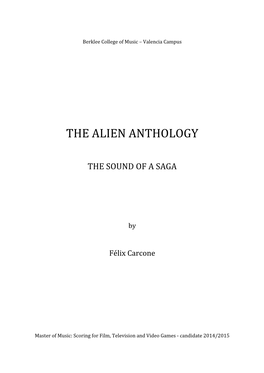 The Alien Anthology