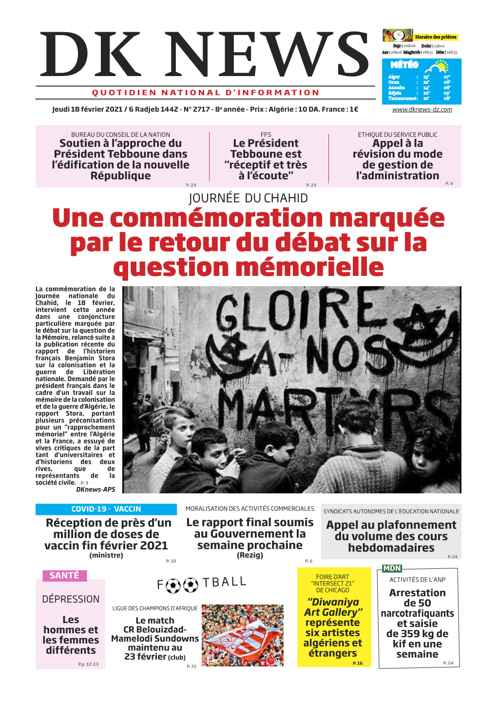 Une Commémoration Marquée Par Le Retour Du Débat Sur La Question Mémorielle