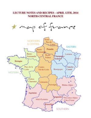 North Central France Recipes
