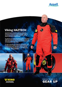 Gear up Viking Haztech Lightweight Dry Suit with Heavy Weight Arguments