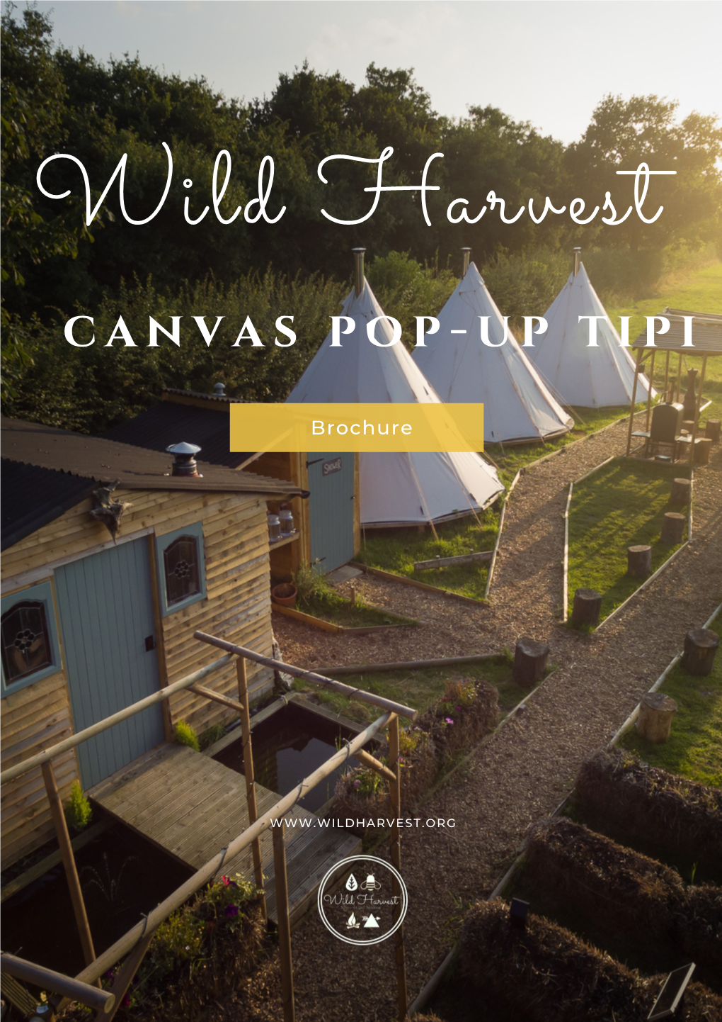 Wild Harvest Canvas Tipi Sales Brochure