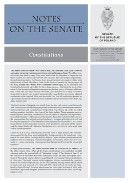 Constitutions Senat@Senat.Gov.Pl