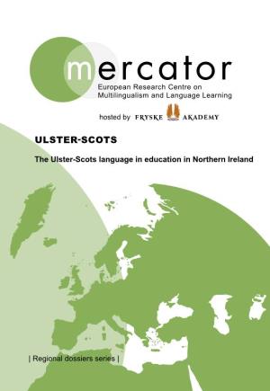 The Ulster-Scots Language in Education in Northern Ireland