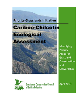 Cariboo Chilcotin Ecological Assessment