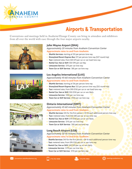 Airports & Transportation