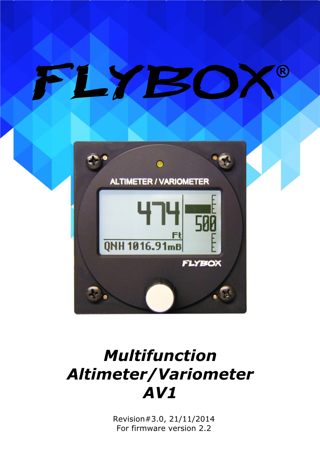 AV1 Altimeter/Variometer