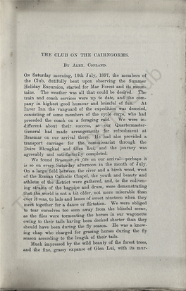 The Cairngorm Club Journal 010, 1898