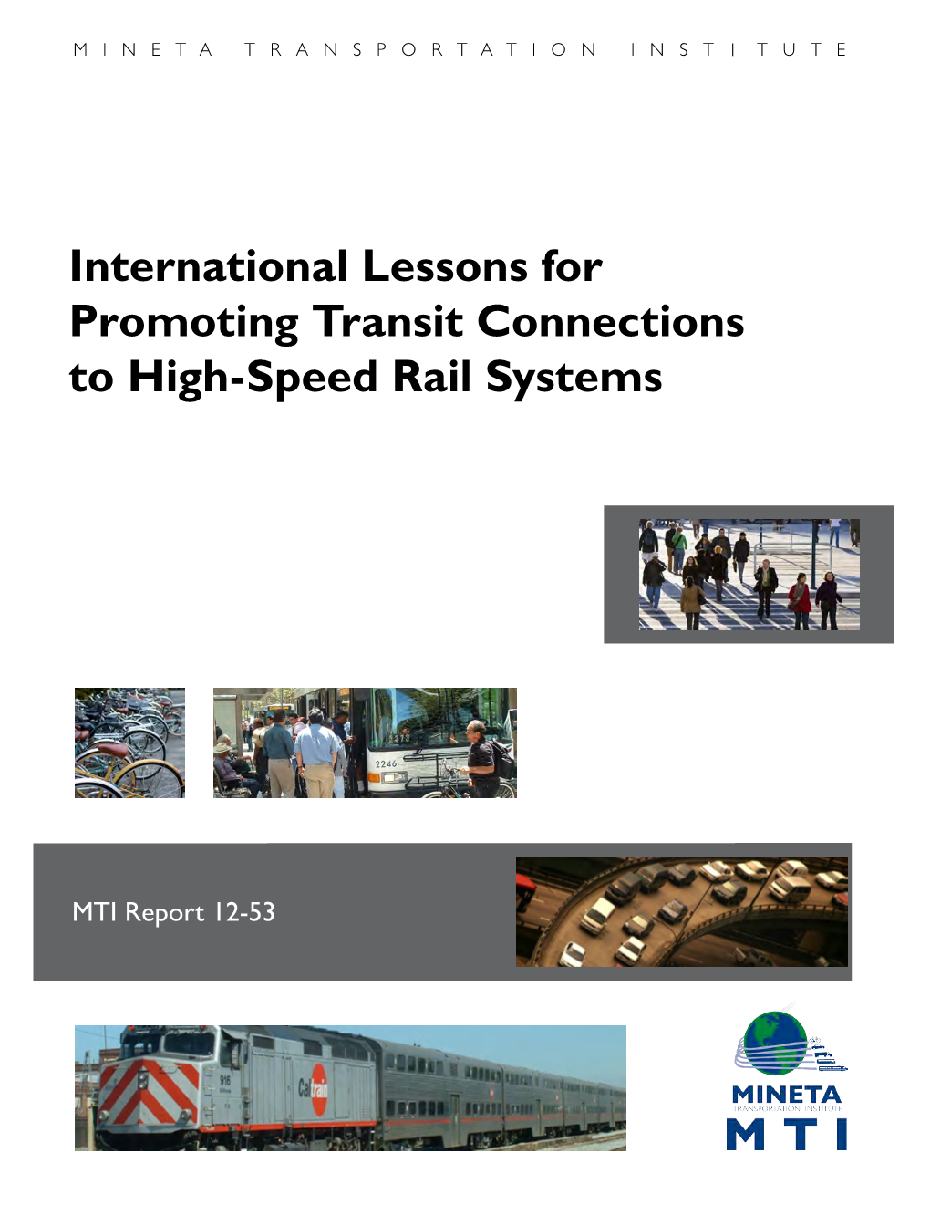 International Lessons for Promoting Transit Connections to High-Speed Rail Systems