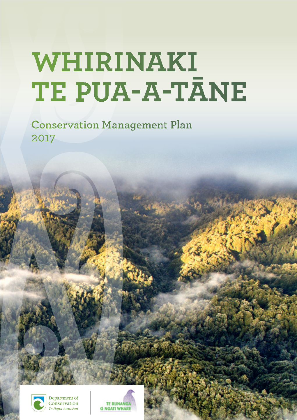WHIRINAKI TE PUA-A-TĀNE Conservation Management Plan 2017