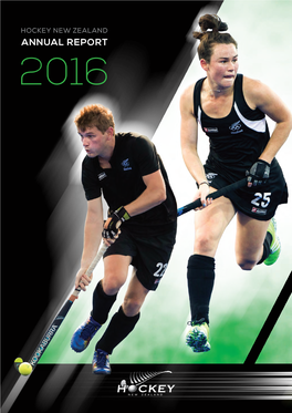 2016 Hockey NZ Annual Report