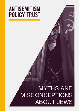 MYTHS and MISCONCEPTIONS ABOUT JEWS Contents