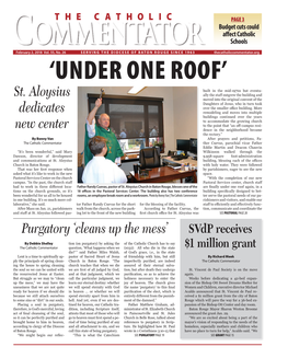 Purgatory 'Cleans up the Mess' St. Aloysius Dedicates New Center