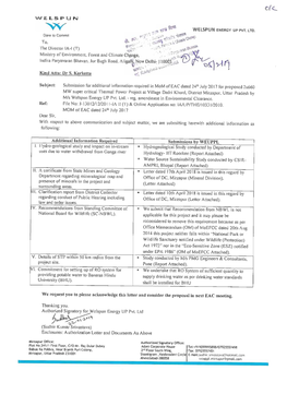 Hydrogeological Study of 10 Km Radius Area Report on Hydrogeological Study of 10 Km Radius Area of Proposed 2X660 MW TPP by M/S WELSPUN Energy up Pvt