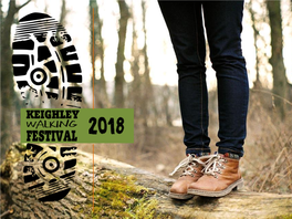Keighley Walking Festival 2018 Takes Place Between 17Th &23Rd September