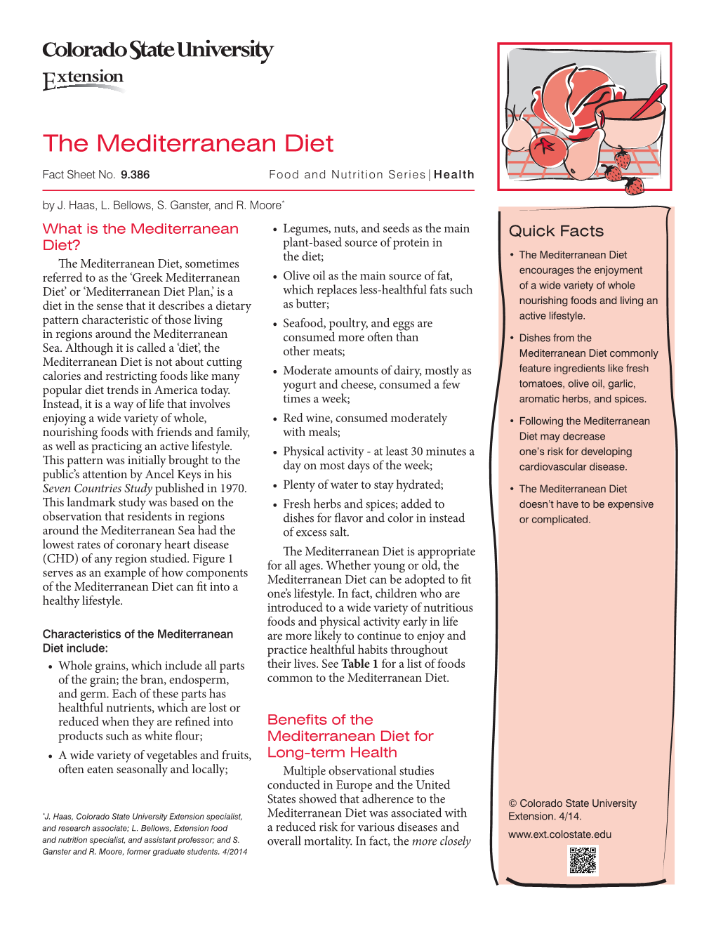 The Mediterranean Diet