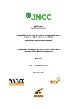 JNCC Report No. 412 (Addendum): Raptor Distribution Maps