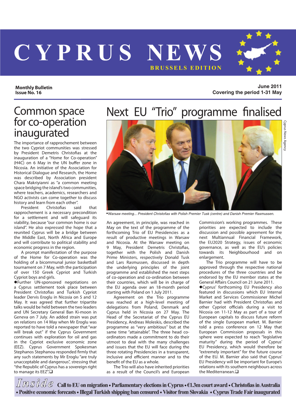 Cyprus News Brussels Edition