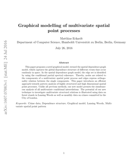 Graphical Modelling of Multivariate Spatial Point Processes