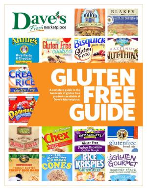 A Complete Guide to the Hundreds of Gluten Free Products Available at Dave’S Marketplace