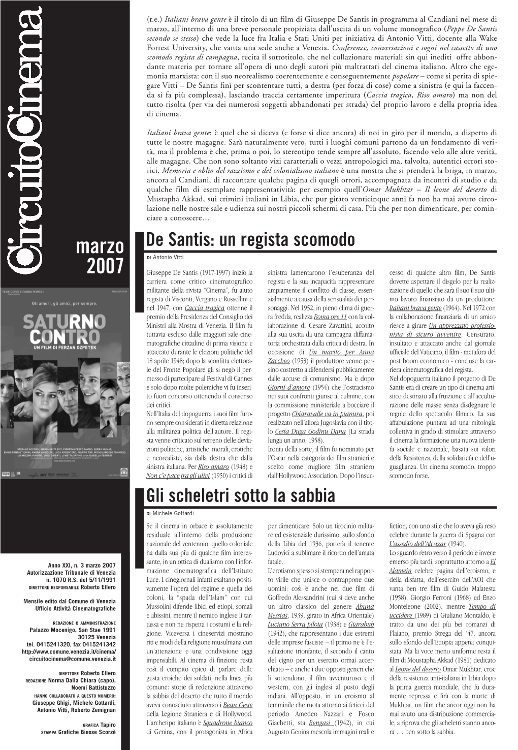 Giornale Marzo