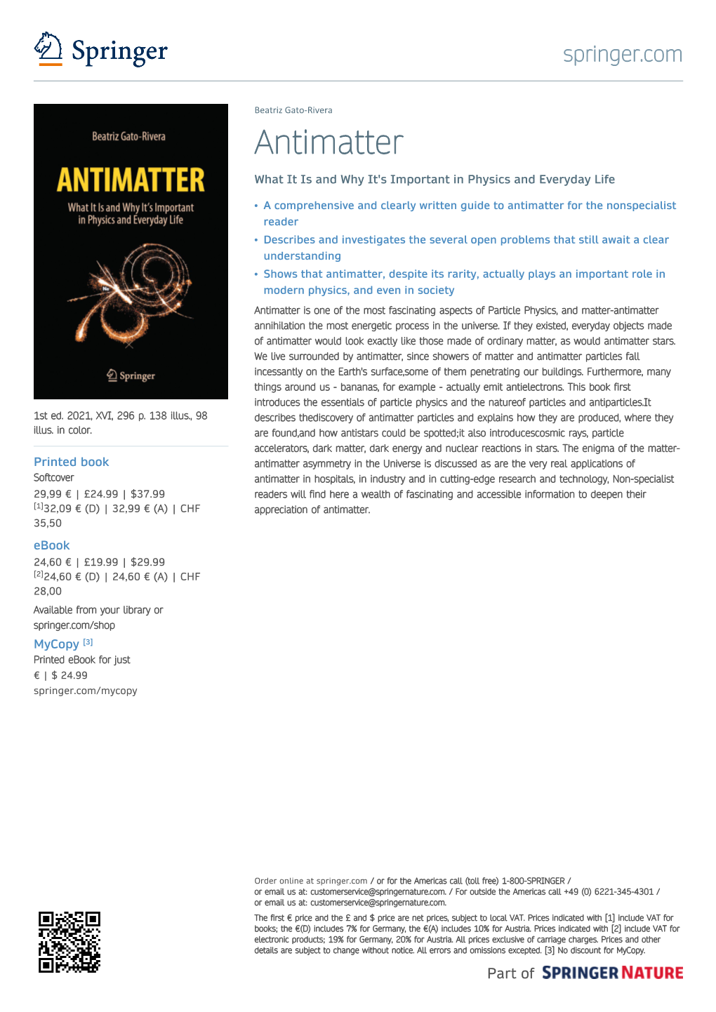 Antimatter What It Is and Why It's Important in Physics and Everyday Life