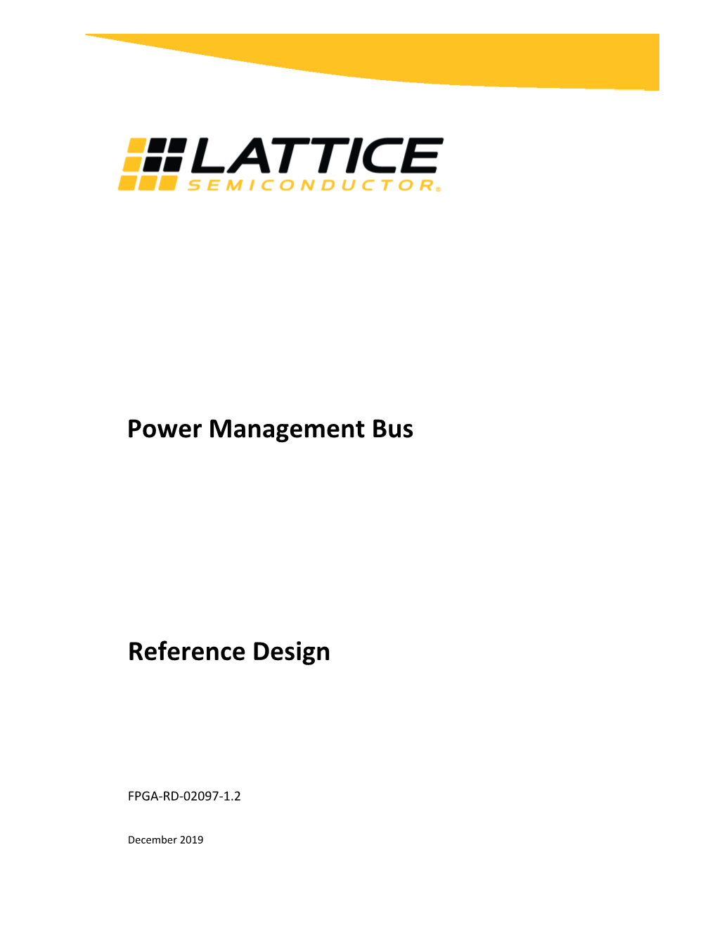 Power Management Bus Reference Design Documentation
