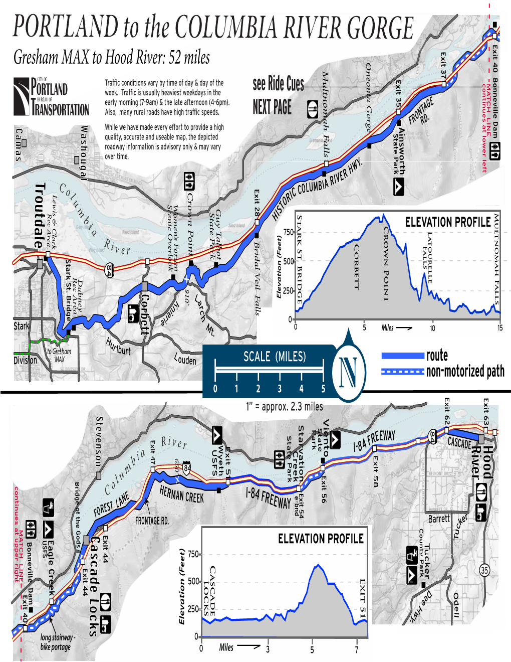 PORTLAND to the COLUMBIA RIVER GORGE