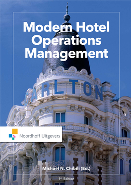 Modern Hotel Operations Management